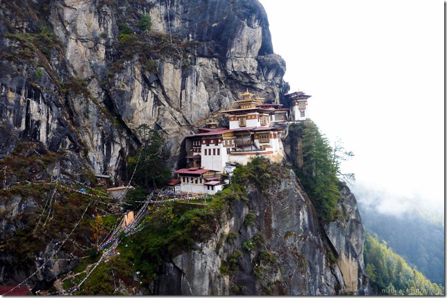 101119_P1030278_Bhutan, Paro, Tigers Nest, Aussicht, Tempel