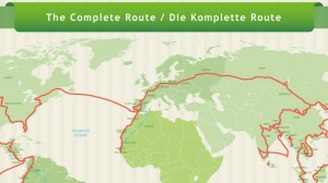 The Route across all 7 continents